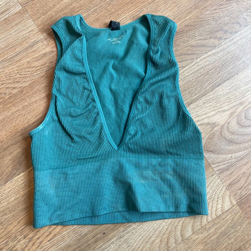Out From Under Hailey Seamless Plunge Bra Top